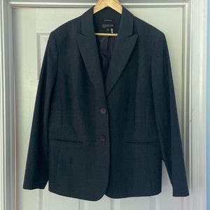 Jones New York 18W Charcoal Grey Suit Jacket